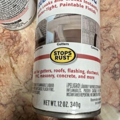 Rust-Oleum LeakSeal Flexible Rubber Coating Black Matte 12oz Aerosol 2-Pack
