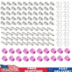 120pcs Plasma Cutter Torch Consumables Kit 60Amp for SG-55, AG-60, WSD-60 CUT50