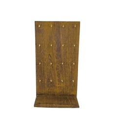 Earring Braclet Display Wooden Rotating 2-Sided Jewelry Display Stand Organizer