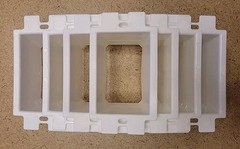 Box extenders, 1, 2, 3 & 4 Gang Like Arlington BE1, BE2, BE3, BE4 up to 1 1/2″