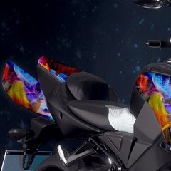 Flames Hydrographic Film Water Transfer Printing Film Hydro Dip Film6099