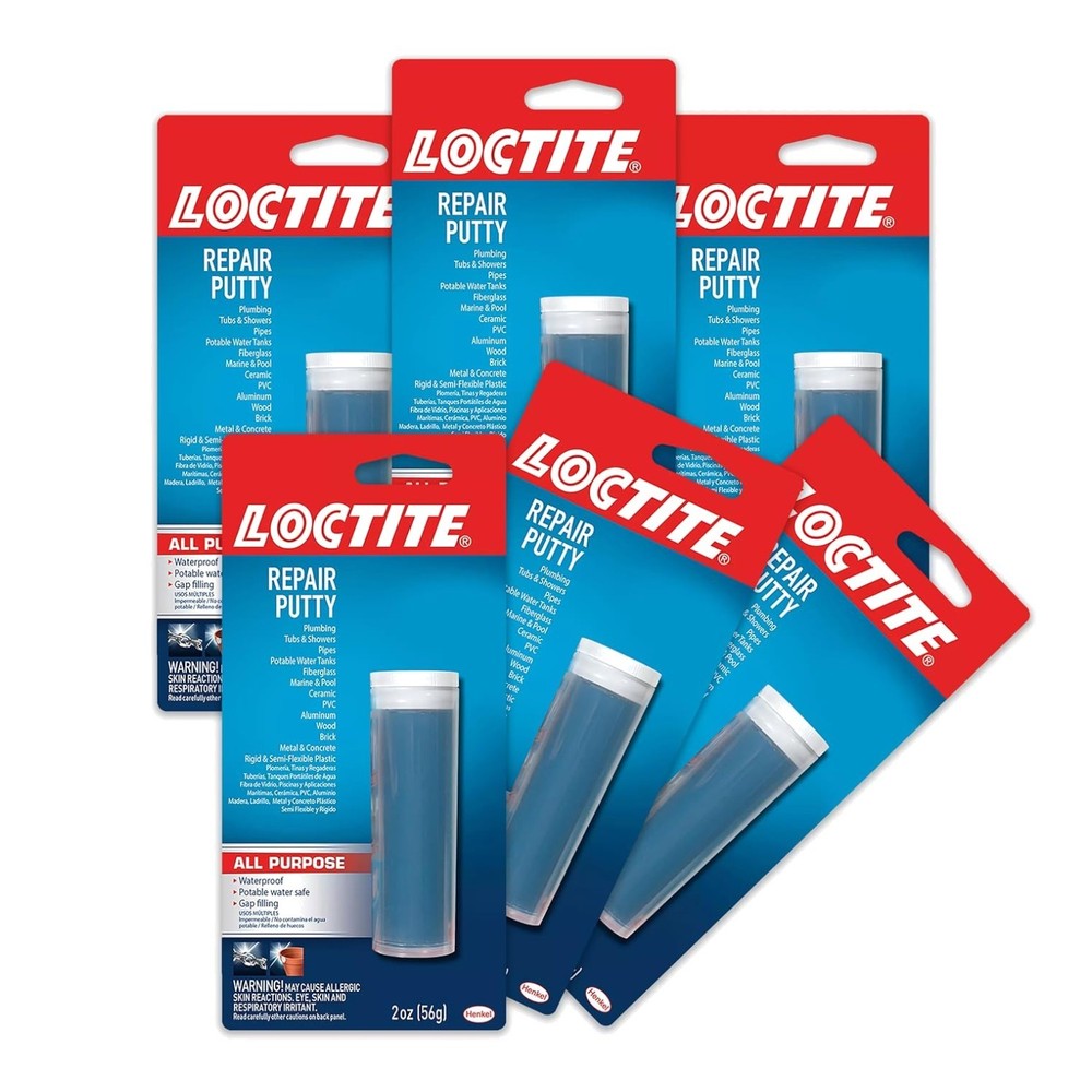 Fast-Setting Epoxy Putty, 6 Pack, All-Purpose