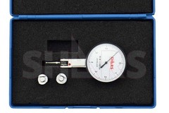 SHARS .008″ LARGE 0-4-0 DIAL TEST INDICATOR GRADUATION .0001″ CASE NEW !]