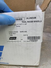 1pc NORTON 6″X 1/2″X1-1/4″ 32A80-JVBE 66252836405 Grinding Wheel Blueprint 4140