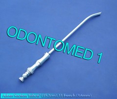 6 ADSON Suction Tube 6″ (15.2cm), 11 French (3.6mm)