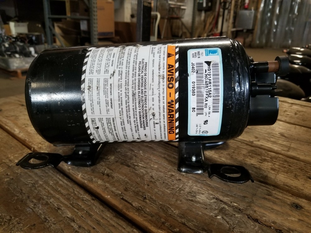 TECUMSEH HGA5512EXA (HG191AR115A2) 12,000 BTU 115V 1PH 60HZ R-TWENTY TWO A/C COM