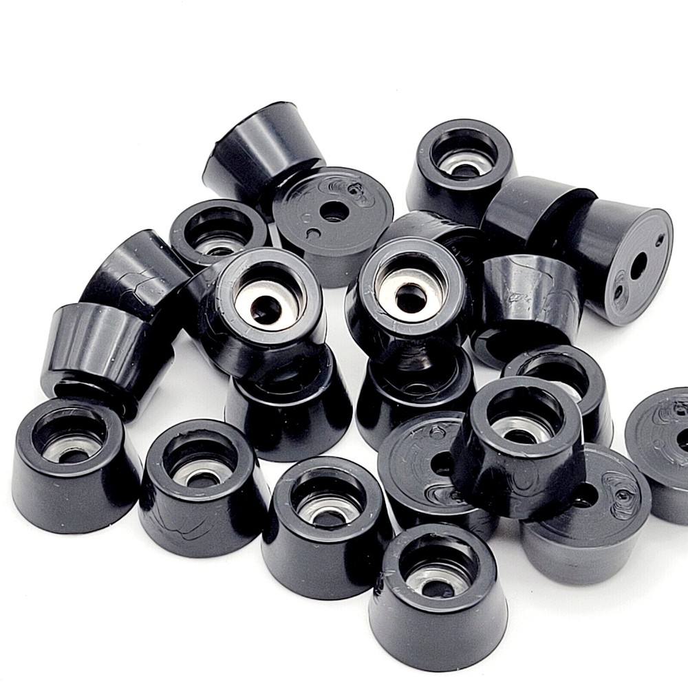 3/4″ Diameter Rubber Equipment Feet 3/8″ Tall Steel Washer Bumpers 4-12 Packs