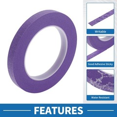 Painters Tape Easy Removal 0.5 Inches x 52.5 x Yards, Purple