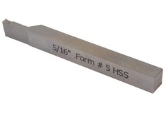 5/16 X 3-1/8″ 8 PIECE HIGH SPEED STEEL LATHE TURNING TOOL SET (2006-9024)