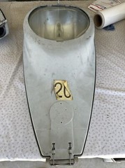 ITT Model 25-200w/250w High Pressure Sodium HPS Light Fixture. No Bulb Or Photo