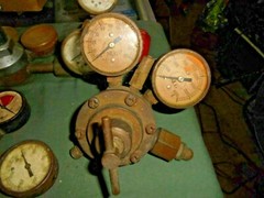 Lot of 8 Pressure Gauge Multiple Brands