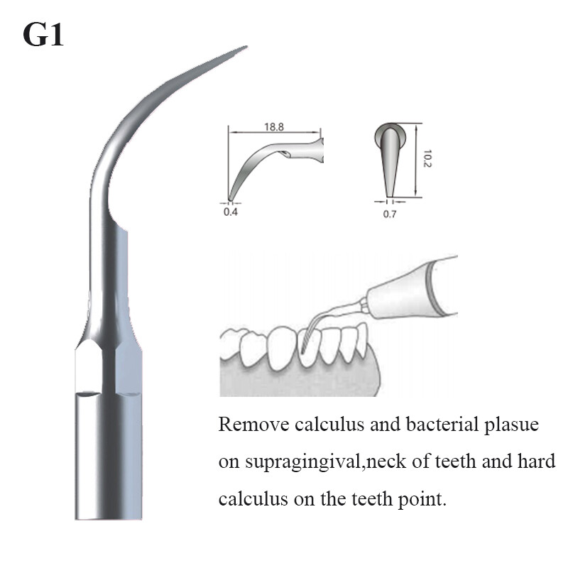 G P E Scaling Tip Ultrasonic Piezo Scaler Tips Fit Woodpecker EMS/DTE Dental
