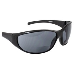 Sparrow Bifocal Safety Glasses By Birdz – Black Frames 2.0 Smoke Lenses