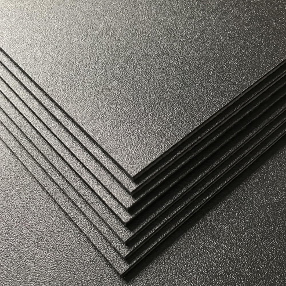 Pack of 2 ABS Plastic Sheet, Black Plastic Sheet 8″ X 12″ X 1/8″ Thick (3Mm) …