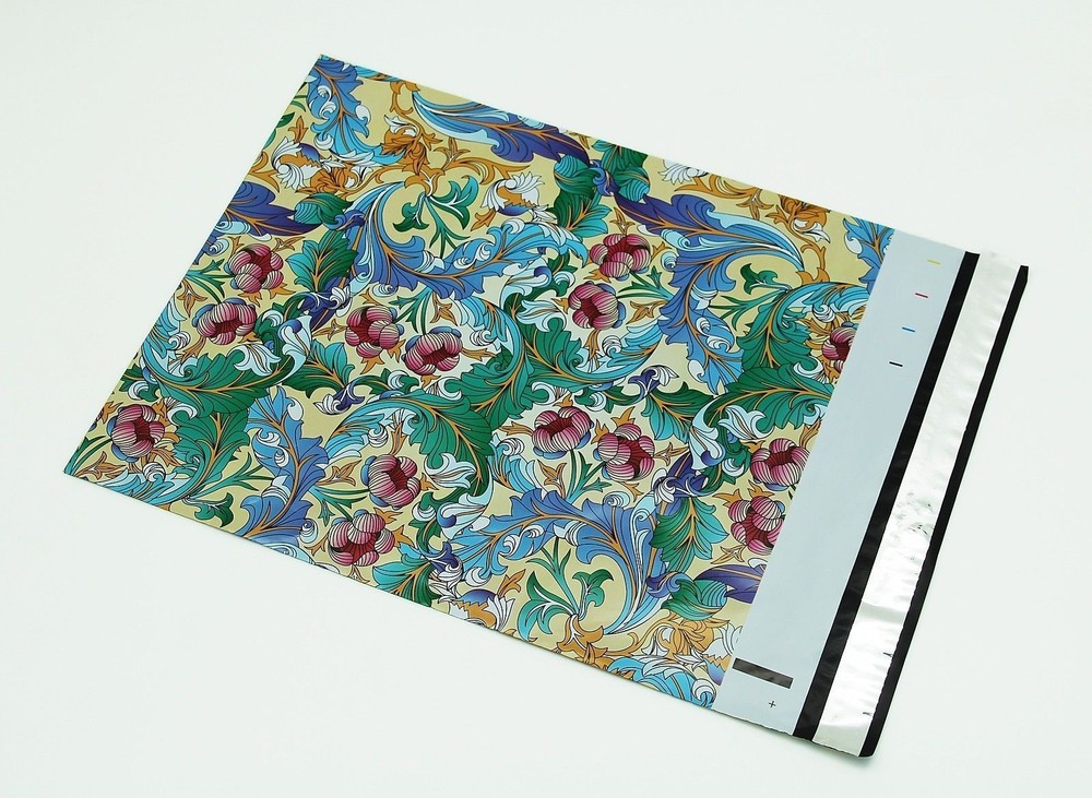 500 14.5×19 Paisley Designer Poly Mailers Envelopes Boutique Custom Bags