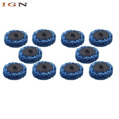 New 10 Pack 2 Inch Quick Change Easy Strip & Clean Discs For Paint Rust