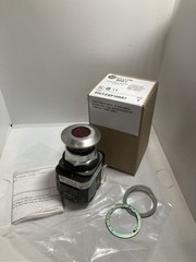 ALLEN BRADLEY 800T-FXP16RA1 PUSH PULL 2 POS ILL RED 120V 1NO/1NCLB SE T NIB