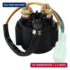 LOCOPOW GY6 Starter Solenoid Relay for Chinese 50cc 125cc 110cc 150cc 200cc 250c