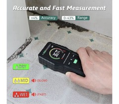 RDINSCOS Wood Wall Moisture Meter Digital Moisture Test