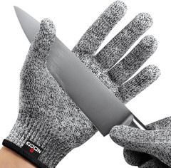 Premium Cut Resistant Gloves Food Grade, Cutting Gloves or Mandolin Glove