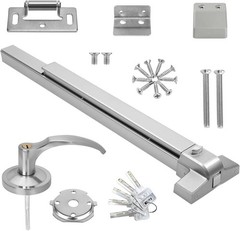 Fast Install Panic Exit Device – 31.5” Stainless Steel with Ambidextrous Handle