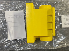 Leviton 453CR-4 YL WG 1G FD BOX 3/4 NPT 4-SCREW MOUNT New in Box