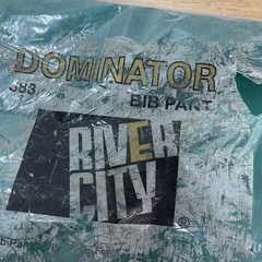 RIVER CITY PROTECTIVE WEAR 388BF Dominator Bib Pants Small 36-38 Green