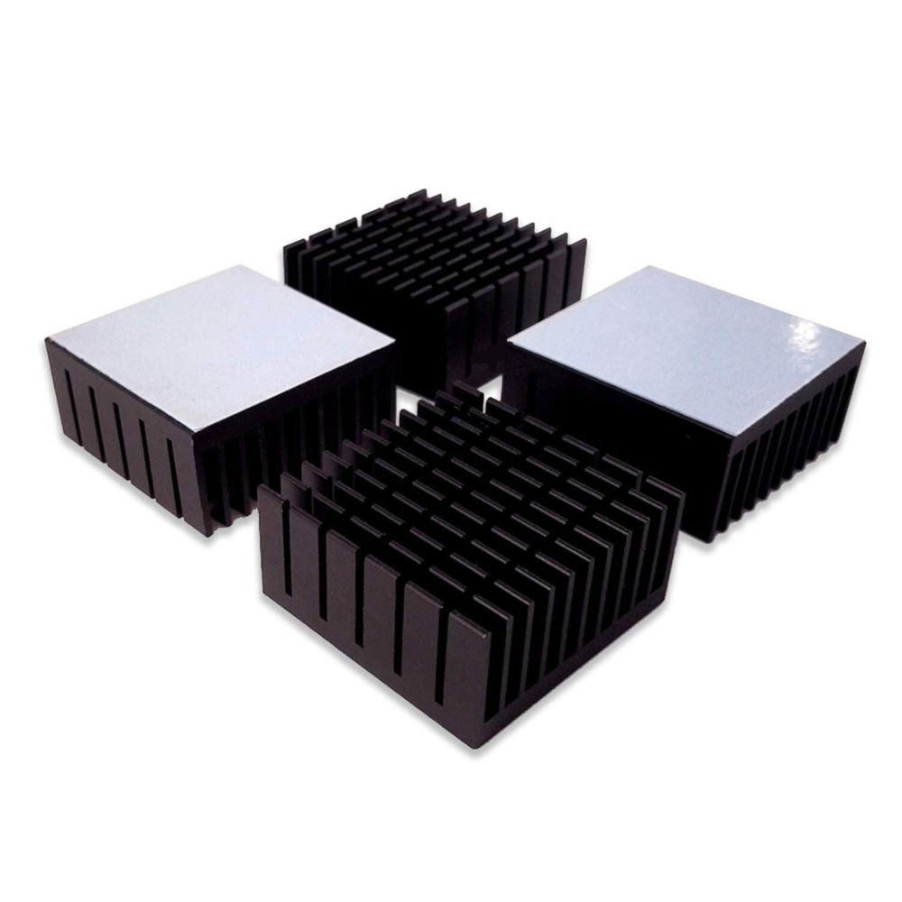 Easycargo 8pcs 40mm Heatsink Kit 40x40x20mm + 3M8810 Thermal Con