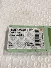 Walter Carbide Milling Inserts QTY10 LNHU130608R-L55T WKP25S Tiger Tech 6192471