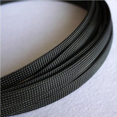 4mm PET Expandable Braided Tube Sleeving Sheath Dense for Cable Wire Dia.3-5mm