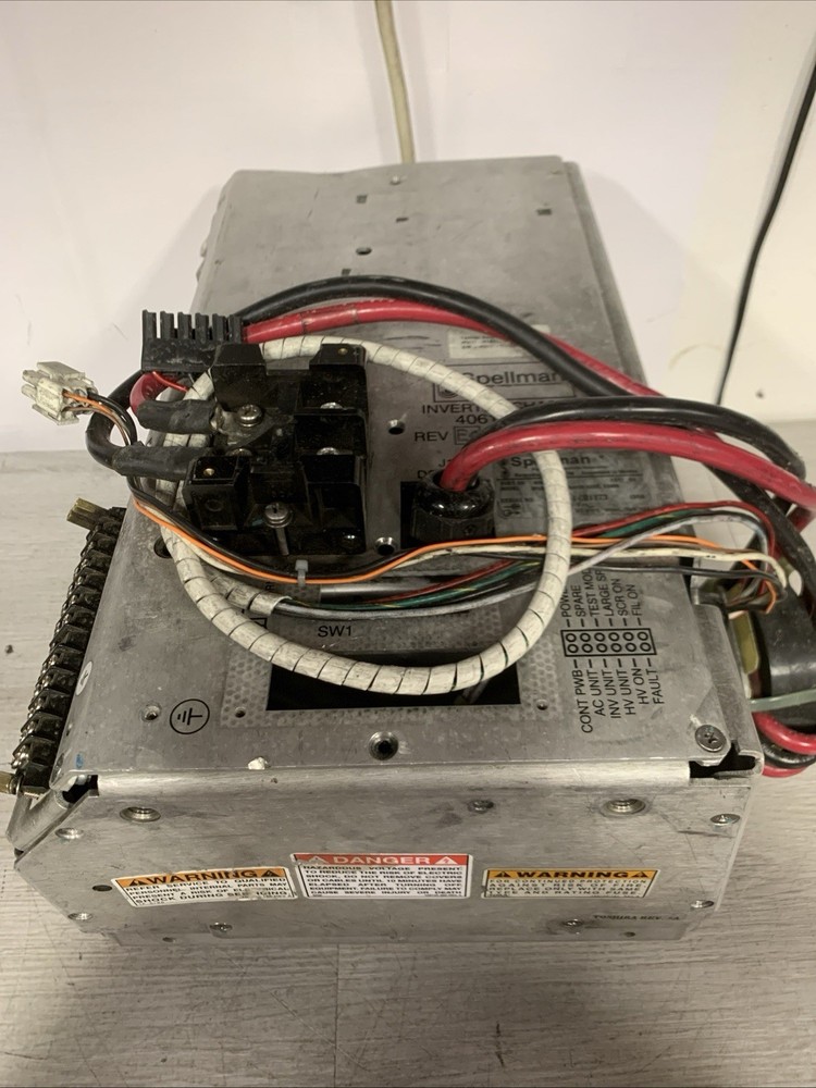 Spellman 406163-001 Bev E4 Inverter Chassis Assy, X3406 Please Read