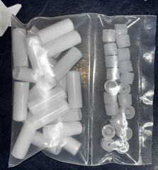 20X HQ 2ml Plastic 3pc Soft Tube Long Tip New Empty Bottle High Quality 20pcs