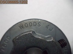 Sure-Flex Max RPM 7600 Woods 4J, Bore=5/8″, 2-1/2″ W
