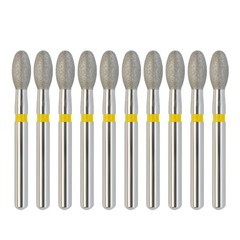 Dental Diamond Football Burs Egg Shape FG 368/023C 379/023F Coarse High Speed
