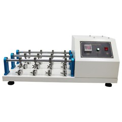 Leather Folding Resistance Testing Machine with 12 Sets of Fixtures 110V 400W