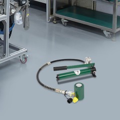 Portable Hydraulic Jack Hydraulic Lifting Cylinders,Hydraulic Ram Jack+Hand Pump