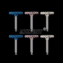 Dental Polishing Kit Diamond Rubber Polisher Composite Resin Base For Handpiece