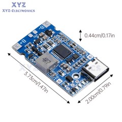 2S 3S 4S BMS 4.5V-15V 18W 2A Li Li-ion Battery Charging Module Type-C USB
