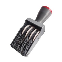 Numbering Stamp Rubber 4 digits Symbol Digit Number for Document Stationery