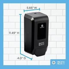 Pacific Blue Ultra‚ Manual Soap and Sanitizer Dispenser Starter Kit by GP PRO