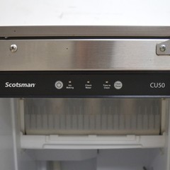 Scotsman CU50PA-1A Stainless Undercounter Ice Maker 65 lbs/24hr 115V 60hz 1PH