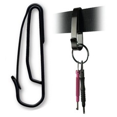 Zak Tool ZT55 Tactical Stealth Police 2.25″ Key Ring Holder, Black