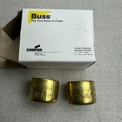 Bussman 663 Fuse Reducer Class H (Makes 30A/600V Fuse Fit 60A Clips). ( 1 PAIR )