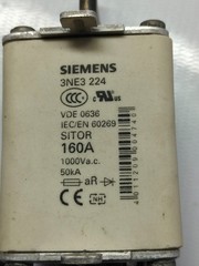 SIEMENS 3NE3224 FUSE LINK ( USED CONDITION )