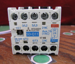 Mitsubishi SD-Q11 Electric Magnetic Contactor 24v DC 20a SD-Q