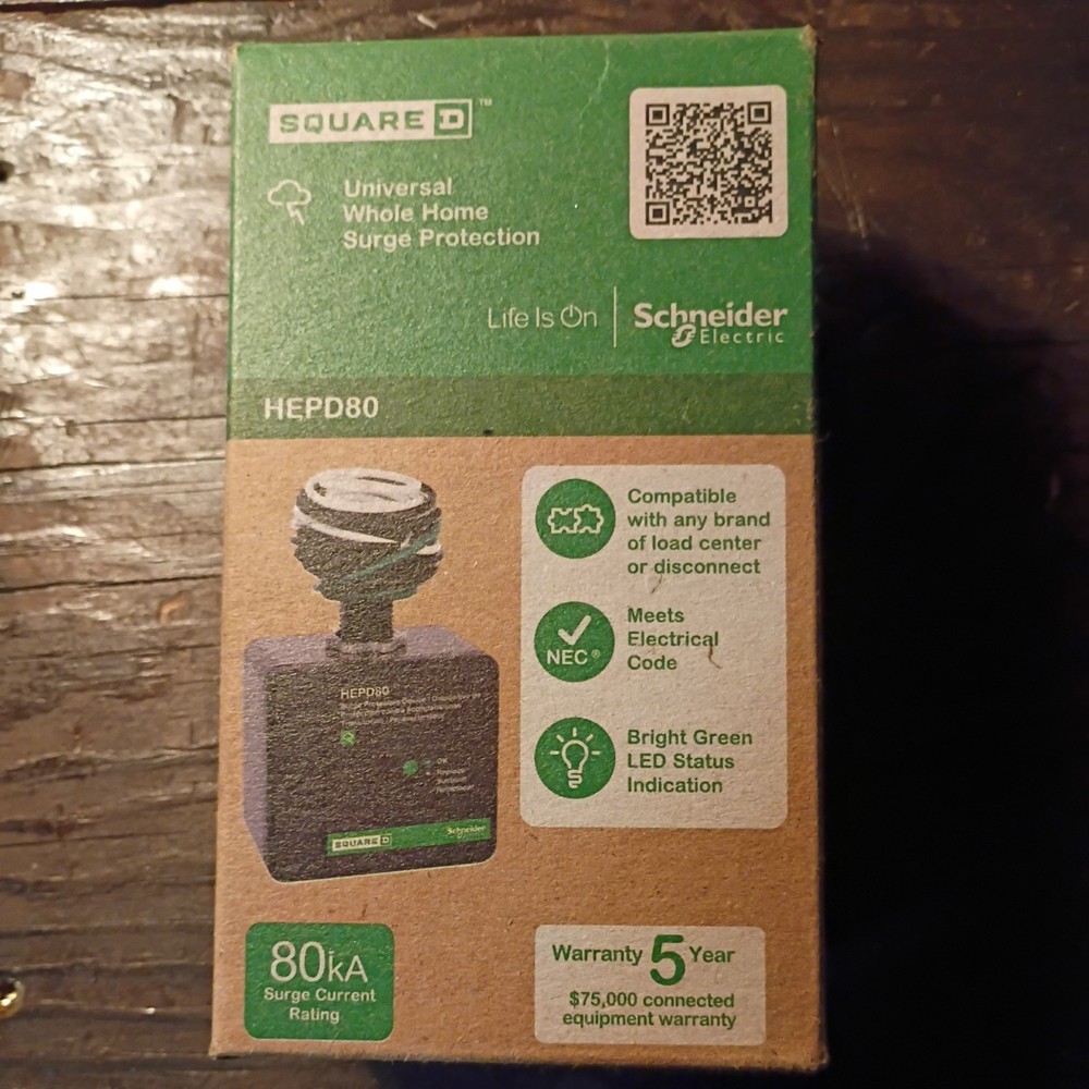 Square D HEPD80 Home Electronics Protective Device