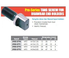 VERTEX M24 X 3.00 TANG SCREW FOR MT5 DRAW BAR MADE IN TAIWAN (3900-0793)