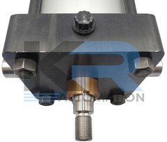 NEW Lin-Act LS-A4TH-5.00X17.000-2-J Series A4 Pneumatic Cylinder 250PSI Air