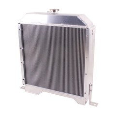 Fit Case 1840 1845C Diesel Loader 3 Row Radiator High Efficiency Cooling