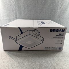 Broan LP50100DC LO PROFILE Bathroom Ventilation Fan 50-80-100 CFM 4in Duct Fan